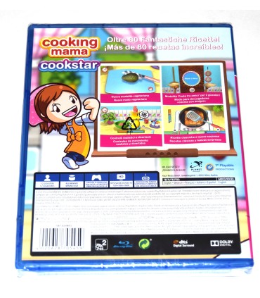 Juego Playstation 4 Cooking Mama Cookstar (nuevo)