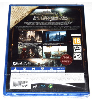 Juego Playstation 4 Los Pilares De La Tierra (nuevo)