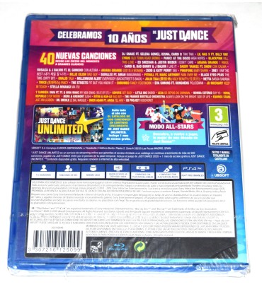 Juego Playstation 4 Just Dance 2020 (nuevo)