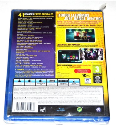 Juego Playstation 4 Just Dance 2015 (nuevo)