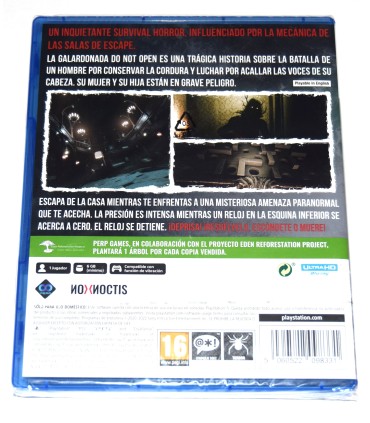 Juego Playstation 5 Do Not Open (nuevo)