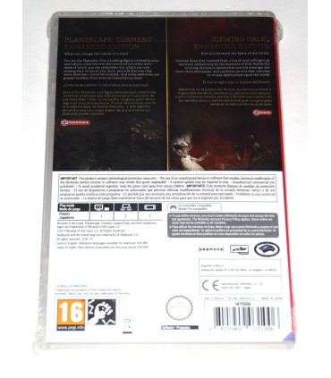 Juego Switch Planescape: Torment + Icewind Dale (nuevo)