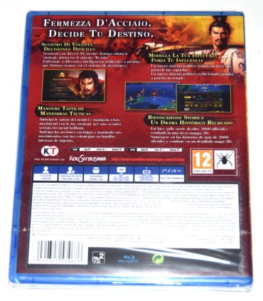Juego Playstation 4 Nobunaga's Ambition Taishi (nuevo)