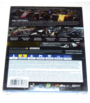 Juego Playstation 4 F1 2017 Special Edition (nuevo)