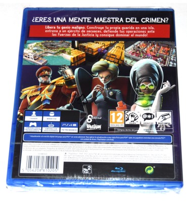 Juego Playstation 4 Evil Genius 2. World Domination (nuevo)