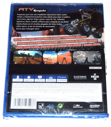 Juego Playstation 4 ATV Renegades (nuevo)