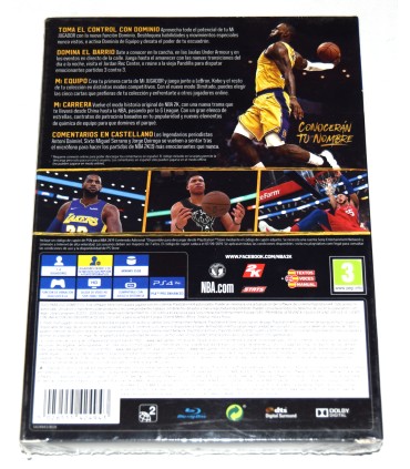 Juego Playstation 4 NBA 2K19  Edición 20 Aniversario (nuevo)