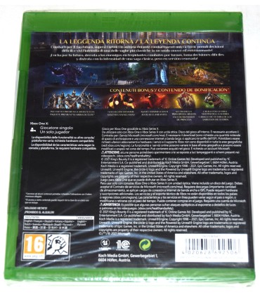 Juego Xbox One King's Bounty II (nuevo)