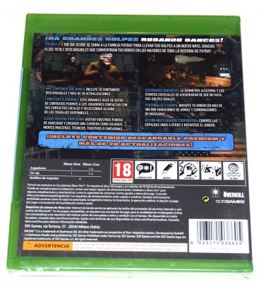 Juego Xbox One PayDay 2 - Crimewave: The Big Score Edition (nuevo)