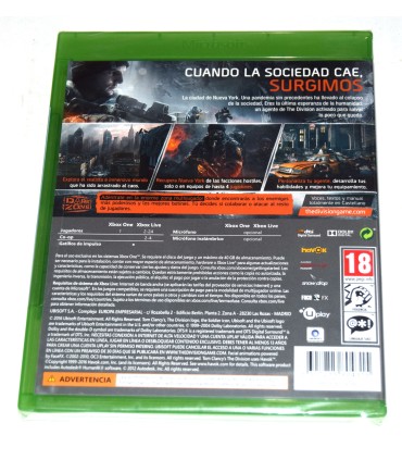 Juego Xbox One The Division (nuevo)