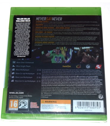 Juego Xbox One WWE 2K19 - Deluxe Edition (nuevo)