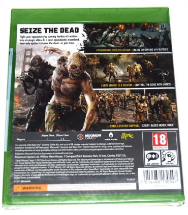 Juego Xbox One Dead Alliance (nuevo)