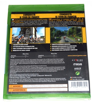 Juego Xbox One Tour De France 2017 (nuevo)