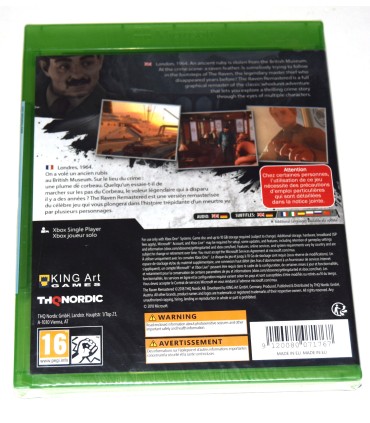 Juego Xbox One The Raven Remastered (nuevo)
