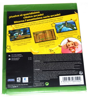 Juego Xbox One Super Monkey Ball: Banana Blitz HD (nuevo)