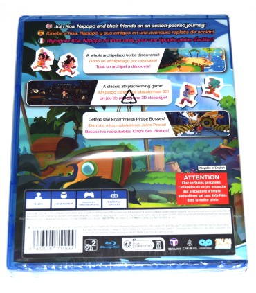 Juego Playstation 4 Koa and the Five Pirates of Mara (nuevo)