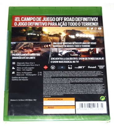 Juego Xbox One Gravel (nuevo)