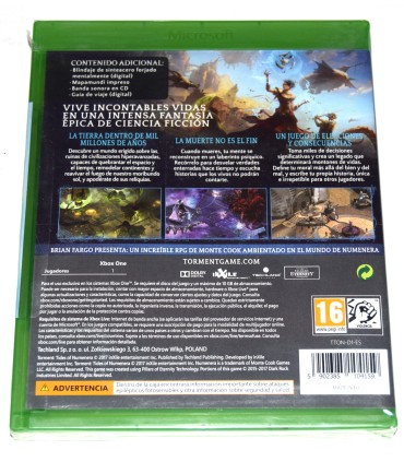 Juego Xbox One Torment: Tides of Numenera (nuevo)
