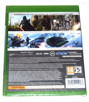 Juego Xbox One Star Wars: Battlefront (nuevo)