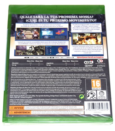 Juego Xbox One Dynasty Warriors 8: Empires (nuevo)