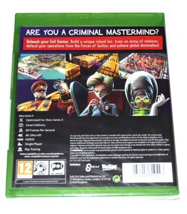 Juego Xbox One Evil Genius 2. World Domination (nuevo)