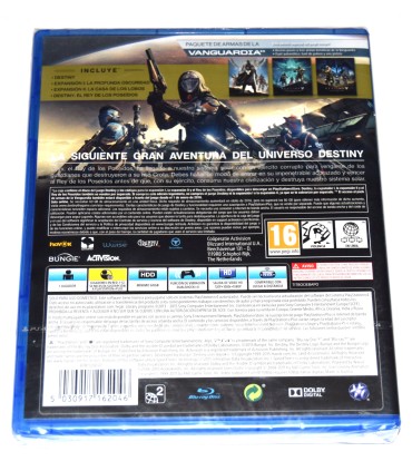 Juego Playstation 4 Destiny: El Rey De Los Poseídos (nuevo)