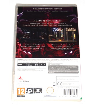 Juego Switch Bloodstained - Ritual of the Night (nuevo)
