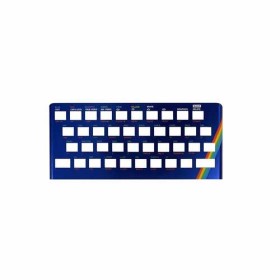 Chapa superior ZX Spectrum 16k/48k azul andizado