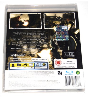 Juego Playstation 3 Resistance: Fall of Man primera edición (nuevo)