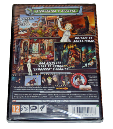 Juego PC La Fuga de Deponia (nuevo)