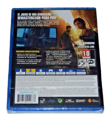 Juego Last of Us Remastered PS4