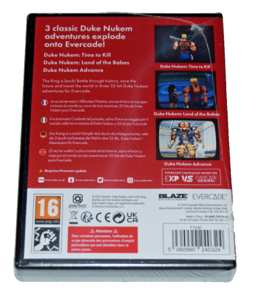 Juego Evercade Duke Nukem Collection 2