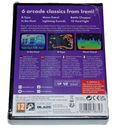 Juego Evercade Irem Arcade 1