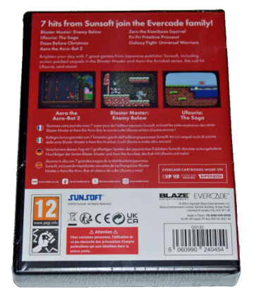 Juego Evercade Sunsoft Collection 2