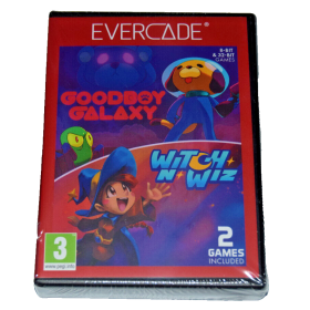 Juego Evercade Goodboy Galaxy/Witch n' Wiz