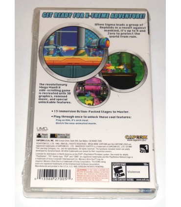 Juego PSP Mega Man Maverick Hunter X (nuevo)