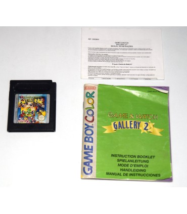 Juego Game & Watch Gallery 2 Gameboy Color (segunda mano)