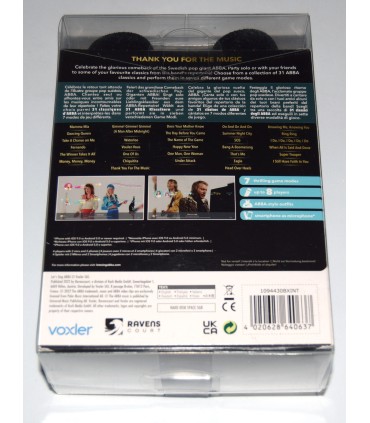 Juego Playstation 4 Lets Sing ABBA + 2 Micrófonos (nuevo)