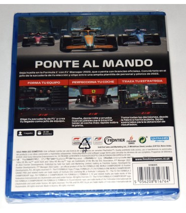 Juego Playstation 5 F1 Manager 2022 (nuevo)
