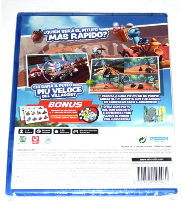 Juego Playstation 5 Pitufos Kart (nuevo)