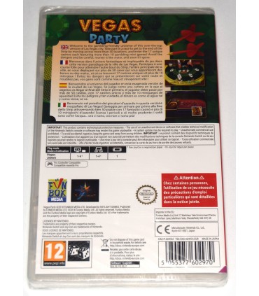 Juego Switch Vegas Party (nuevo)