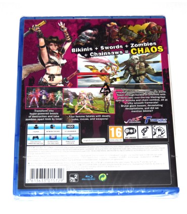 Juego Playstation 4 Onechanbara Z2: Chaos (nuevo)