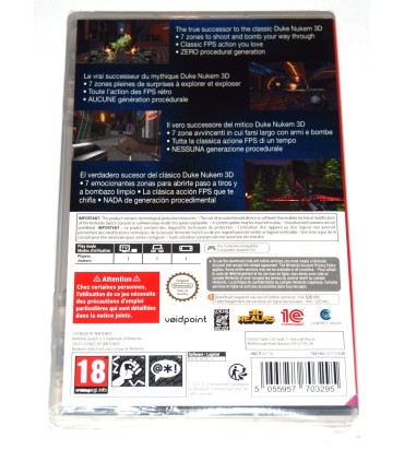 Juego Switch Ion Fury (nuevo) Code in a box