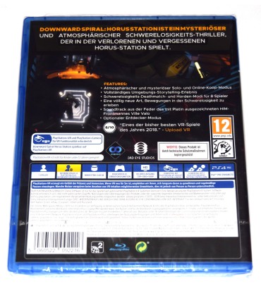 Juego Playstation 4 Downward Spiral: Horus Station (nuevo)