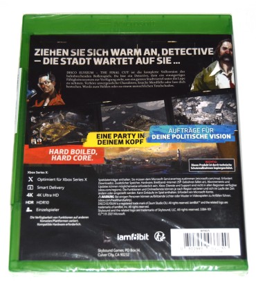 Juego Xbox One Disco Elysium The Final Cut (nuevo)