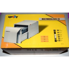 Archivador 110 disquetes 5 1/4 o 23 CDs