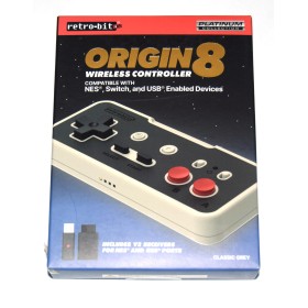 Mando Retrobit Origin8 NES/USB gris NES