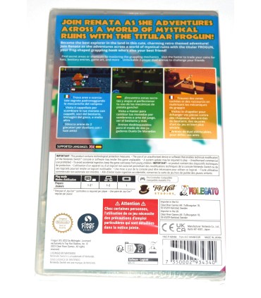 Juego Switch Frogun Deluxe Edition (nuevo)