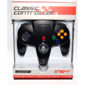 Mando compatible Nintendo 64 negro (nuevo)