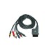 Cable AV+Componentes Xbox 360 oficial (segunda mano)